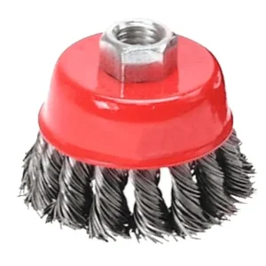 Szczotka druciana doczołowa wzmacniana 65 mm x M14 Ekspresowa dostawa